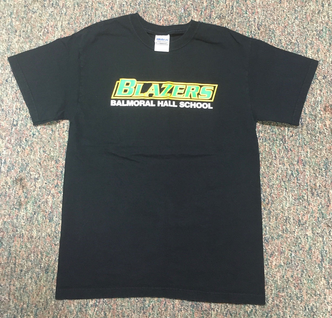 Black Cotton T-Shirt